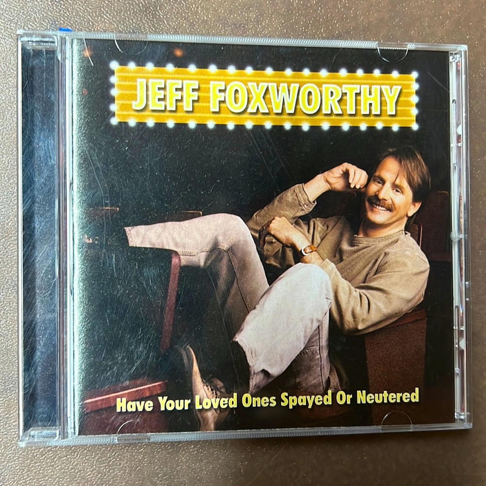 Have Your Loved Ones Spayed or Neutered - Comedy CD - FOXWORTHY,JEFF Y2K Vintage